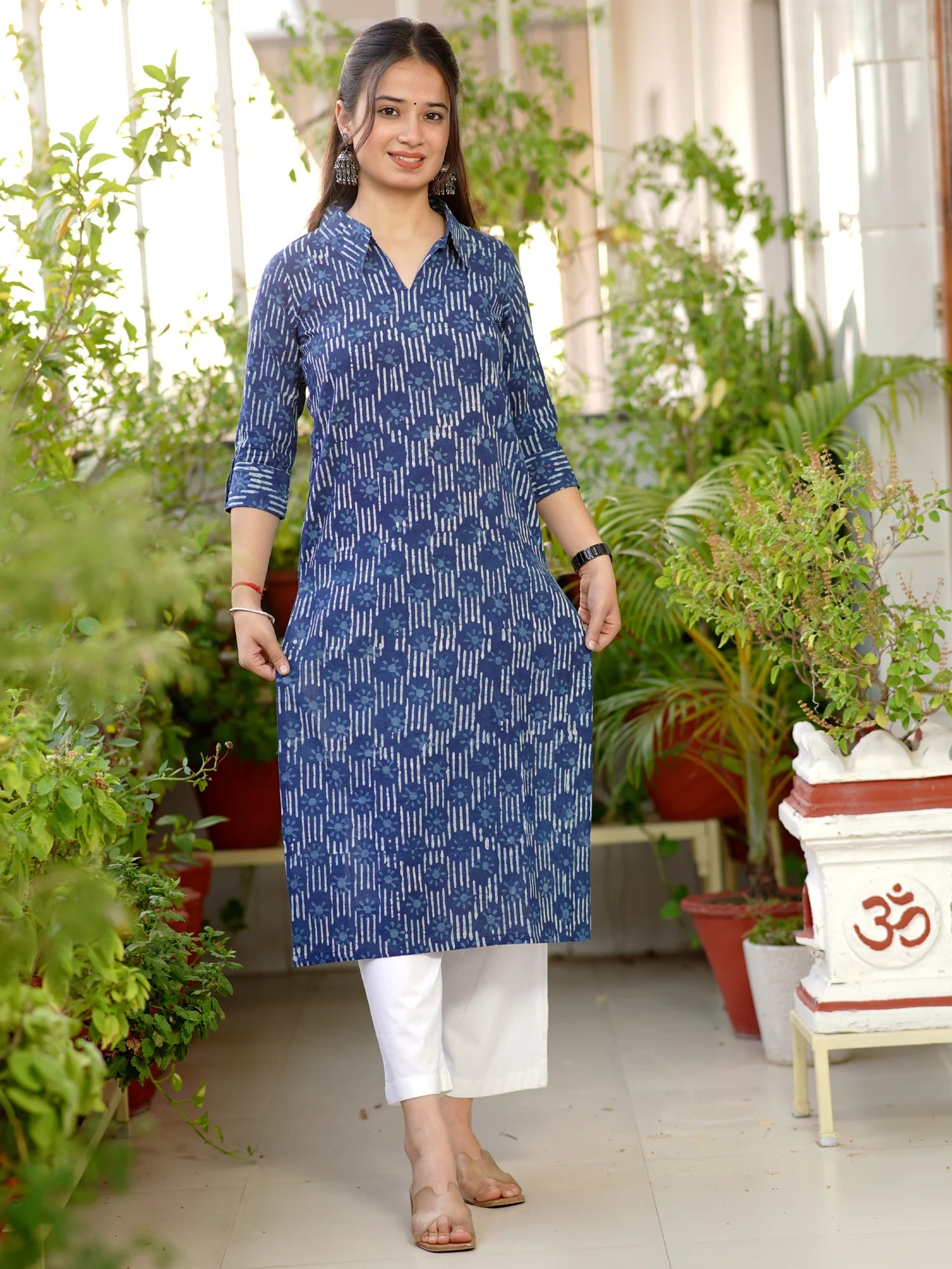 Front Churidar Material Neck Designs High Neck Colour Kurta Neck Designs  For Girls Indigo Shirt Collar