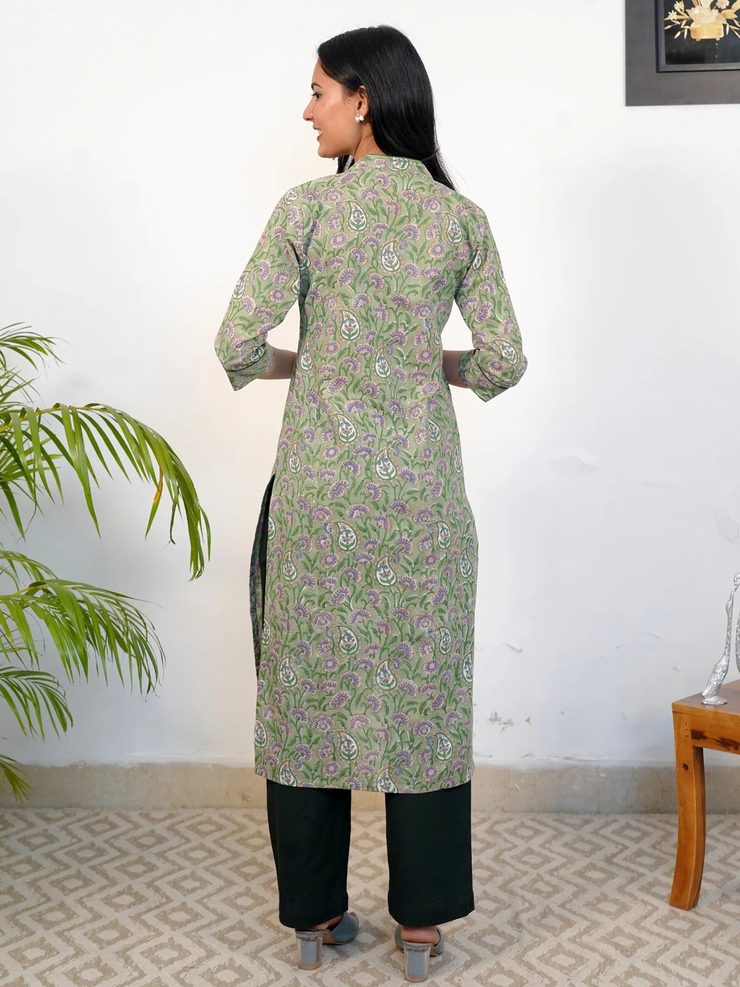 Moong Melody Block Printed COTTON Kurta