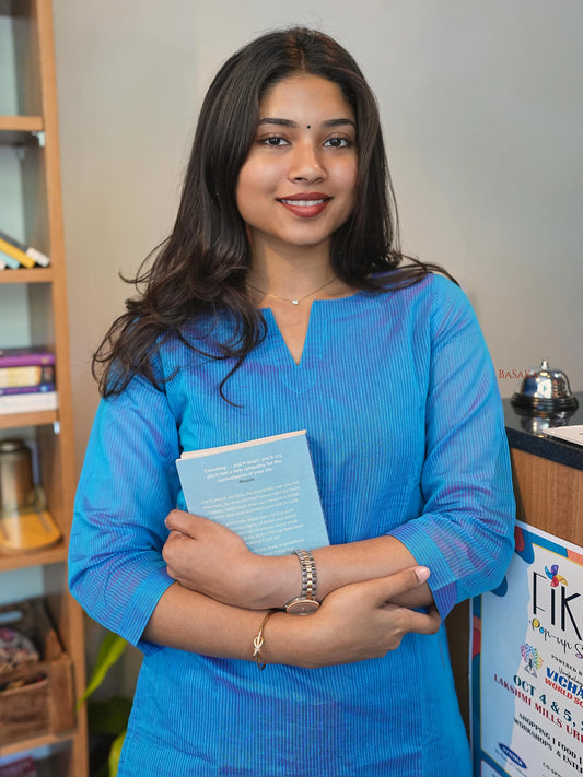 Chanderi Silk Cotton Coord Set (2Pcs.) with Lining