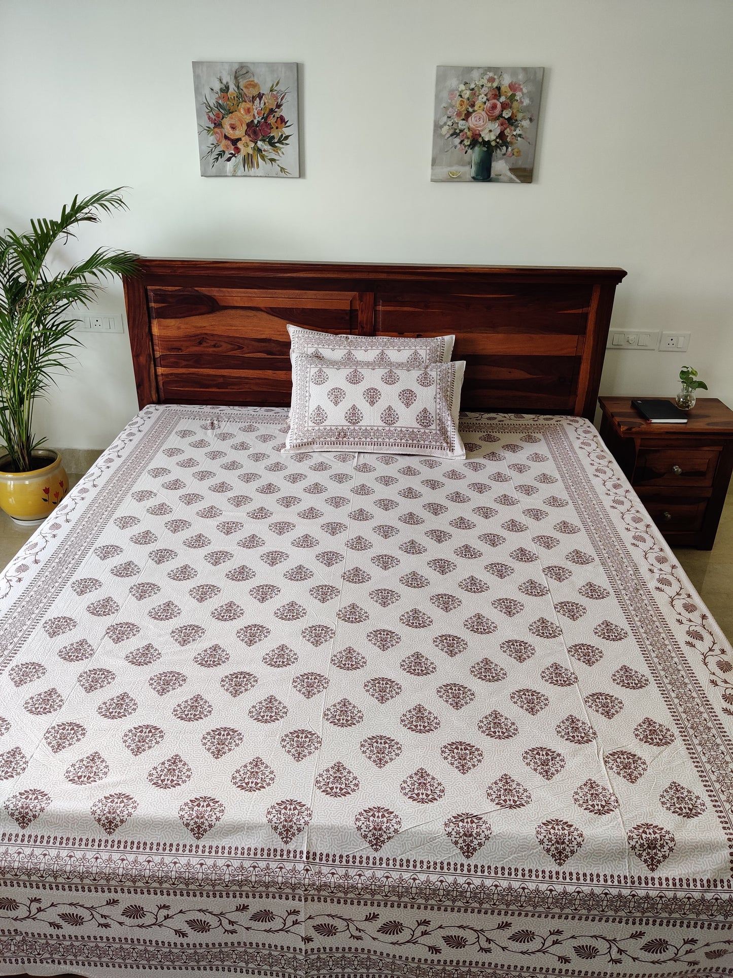 handloom bedsheets