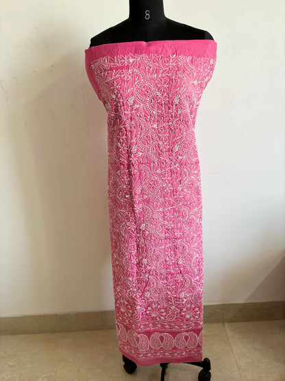 Awadh Aanchal Chikankari Long Kurta