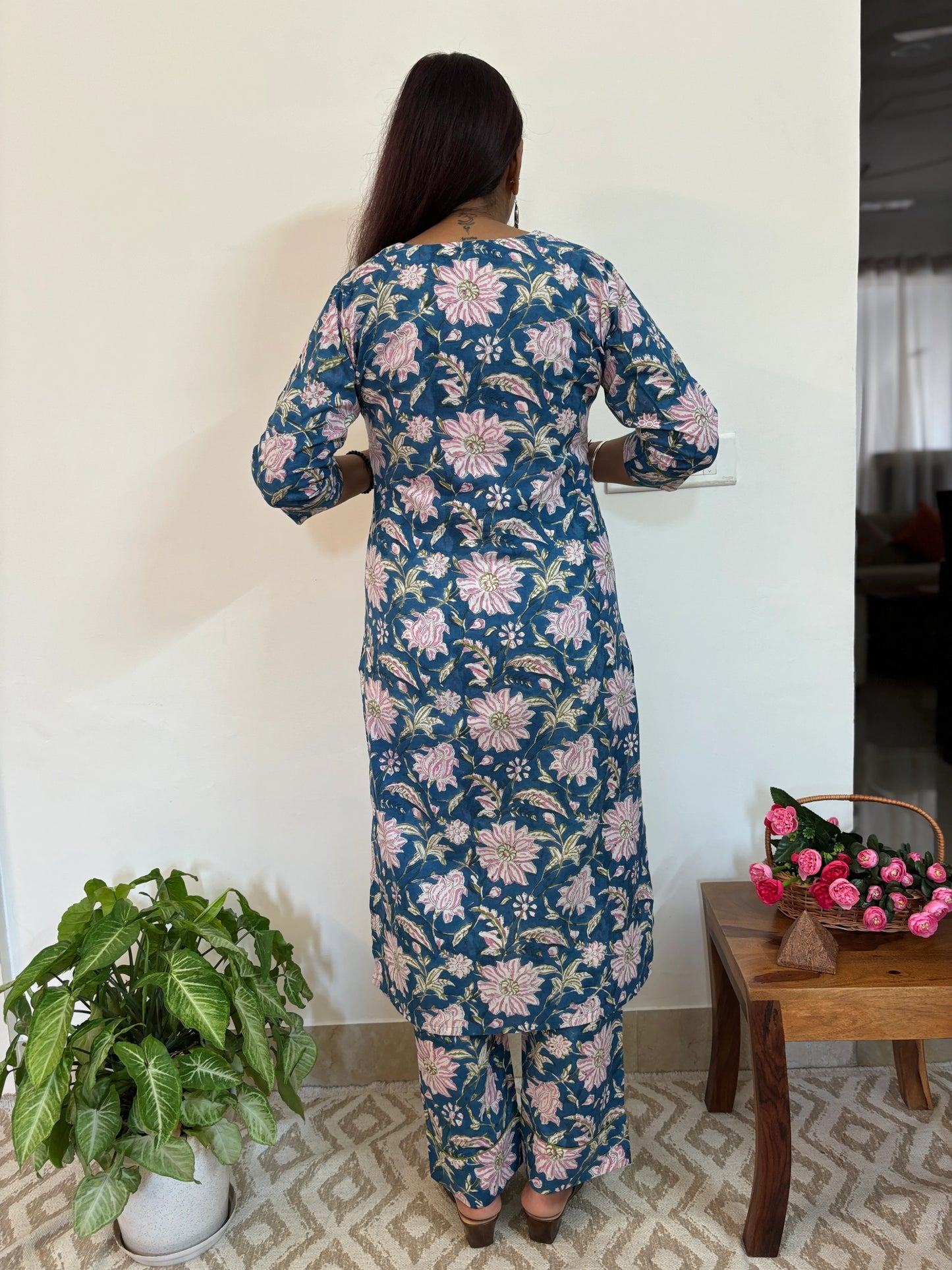 Honolulu Blue Floral Co-ord Set