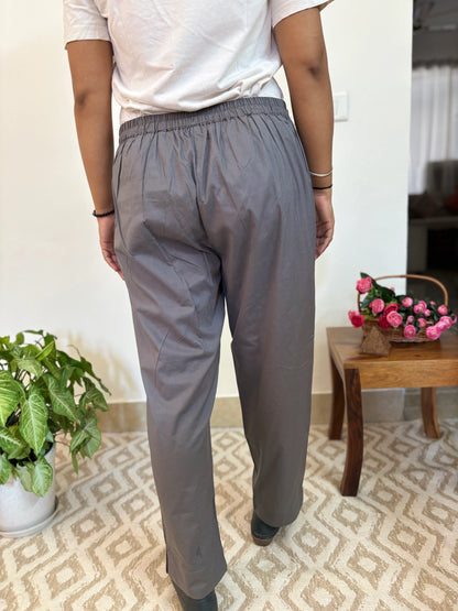 Grey Cotton Pant