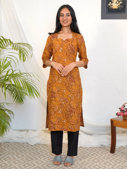 Sunset Bloom COTTON Kurta