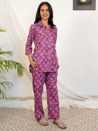 Wild Orchid COTTON Lounge Set